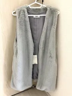 AZUL BY MOUSSY フェイクファーベスト 新品未使用タグ付き