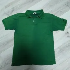 メンズ　ポロシャツ　UNIQLO　ユニクロ　Мサイズ　グリーン