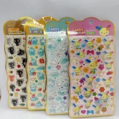 【韓国限定】サンリオシール　ウサハナ　ハンギョドン　シナモロール　チョコキャット