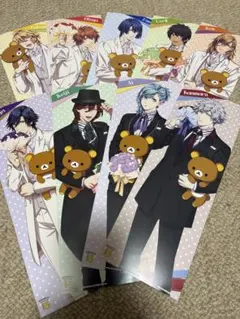 うたプリ リラックマ ポスターセット 音也真斗那月セシルレントキヤ嶺二藍蘭丸