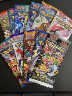 【近々絶版】2023年発売ポケモンカードゲーム 全11パックセット