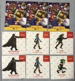 【非売品】　ニンテンドーストア ステッカー 9枚