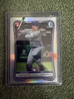 J*s様 岡本和真 topps RC Bowmna Chrome ブルージェイズ - メルカリ