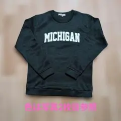 YOUTILITY クルーネック ニットスウェット　裏起毛　Lサイズ