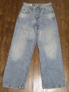 希少サイズ　ZARA バギーデニム　EU34 US28 MEX 28のサムネイル