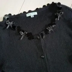 TOCCA　110　ブラック　カーディガン 　長袖　黒　トッカ