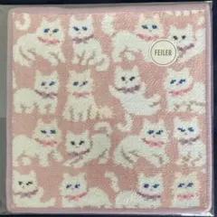 ラブラリーバイフェイラー モフモフネコチャン ハンカチ　2枚セット フェイラー ハンカチ モフモフネコチャン 新品未使用 - メルカリ