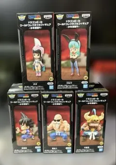 ドラゴンボール ワールドコレクタブルフィギュア 少年期編4 コンプ全5