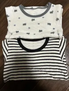 ベビー長袖シャツ　2枚セット　90サイズ