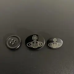新品未使用‼︎ ヴィヴィアン ウエストウッド オーブ　ボタン3個セット‼︎