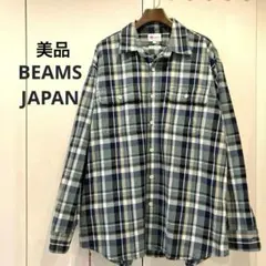 ＊美品＊BEAMS JAPAN ベンチレーション　シャツ(L以上)のサムネイル