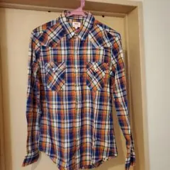 LEVI'S チェック柄 長袖シャツ S