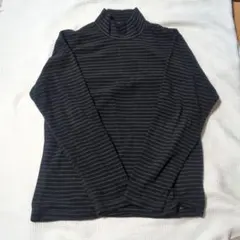 UNIQLO 長袖ストライプヒートテック Mサイズのサムネイル