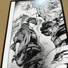 花沢健吾 直筆原画 直筆サイン入アイアムアヒーロー生原画 スピリッツ