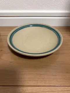 陶器製ベージュ平皿5枚セット