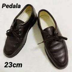 美品　ペダラ　ローファー　ブラック　23 アシックス ウォーキング(ペダラ) ASICS WALKING (PEDALA