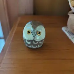 フクロウの置物