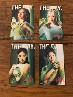 THE DAY. BODY MAINTÉ トレカ 4枚セット