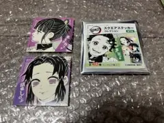 鬼滅の刃　スクエアステッカーコレクション　胡蝶しのぶ　栗花落カナヲ