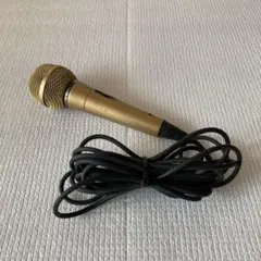 【昭和レトロ】オーディオテクニカ　マイク　PRO-100 日本製　ゴールド　希少 昭和レトロ】オーディオテクニカ マイク PRO-100 日本製 ゴールド 希少