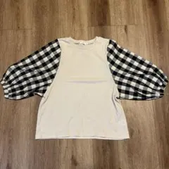 pairmanon 長袖カットソー 150 チェック柄