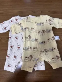 くまのプーさん ロンパース 50cm 2枚セット