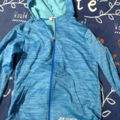 YONEX　パーカー　ライトブルー　M