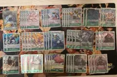 【リーパラ＆一部パラレル】ワンピースカード　緑ジンベエデッキ