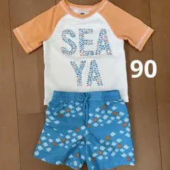 OLD NABYラッシュガード 水着セット 90