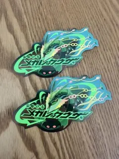 ポケモン 宙駆けるメガレックウザ ステッカー ポケモンセンター - メルカリ
