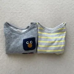 み*ー様 petit main UNIQLO ロンT 2枚セット