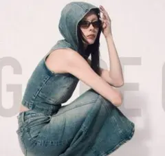 lagua gem デニムジャケット 2025年最新】LAGUA GEM レディース Gジャン・デニムジャケット