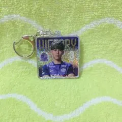 未開封】2022年名古屋グランパス 相馬勇紀 木製キーホルダー ガチャ