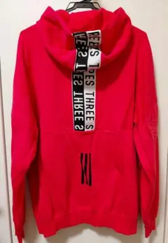 adidas ビッグシルエット スリーストライプス パーカーのサムネイル