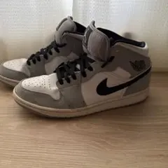 Nike Air Jordan 1 ホワイト/グレー/ブラック