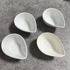 白い小皿 4個セット