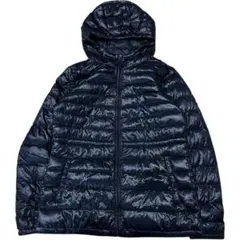 00s UNIQLO ユニクロ ウルトラライトダウンパーカー ブラック m 光沢