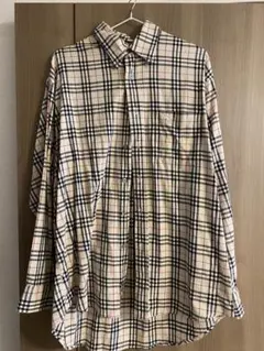 BURBERRY LONDON チェック柄 長袖シャツ