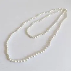 【ラスト1点】ロング パールネックレス フォーマル パーティー 冠婚葬祭 結婚式