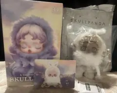 スカルパンダ SKULLPANDA ぬいぐるみペンダント　Mist