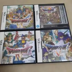 【DS】 ドラゴンクエストIV V VI IX ソフト4本セット まとめ売り