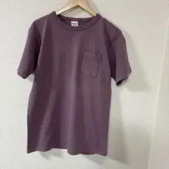 チャンピオン M T1011 USA製 半袖Tシャツ ポケT ラベンダー