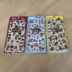 【正規品】Disney おさるのジョージプチドロップシール　3枚セット