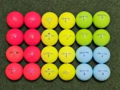 No. 1043 ロストボール KIRA ゴルフボール 24個セット