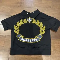 BURBERRY ブラック ポロシャツ 6Y