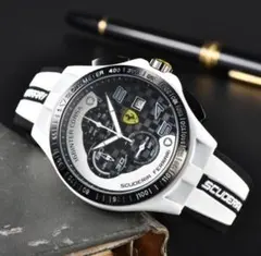 新品⭐︎Scuderia Ferrari クロノグラフ シリコン Watch