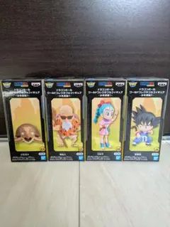 ドラゴンボール ワールドコレクタブルフィギュア 少年期編1 4種セット
