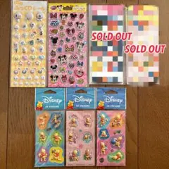平成レトロ ステッカー まとめ売り ディズニーなど