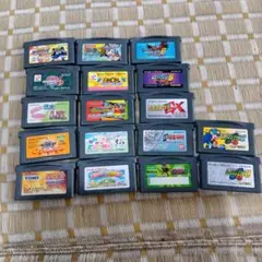 ゲームボーイアドバンスソフト１７本まとめ売りです。