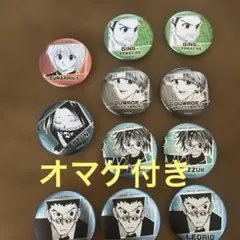 HUNTER× HUNTER ヒソカ デコレクション缶バッジ 10個セット CANバッジ ハンター×ハンター ヒソカの玩具箱シリーズ 10個セット